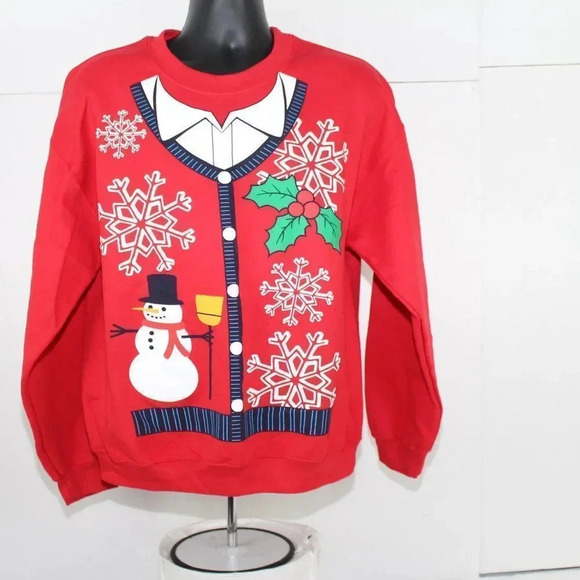 Gildan men's christmas sweatshirt - Picture 1 of 7